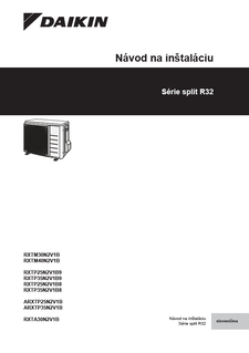 RXTM-N,RXTP-N8,RXTP-N9,ARXTP-N,RXTA-N_3PSK482320-10S_Installation manual_Slovakian download